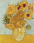 Vincent van Gogh Vase with Twelve Sunflowers